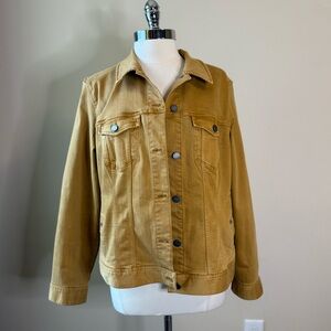 LIVERPOOL Light Brown Denim Jacket Size XL